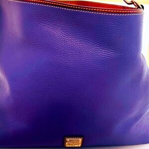 Dooney & Bourke purple Limited Edition  Hobo Tote